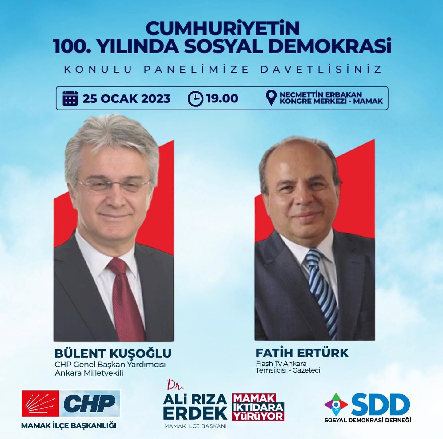 CUMHURİYETİN 100. YILINDA SOSYAL DEMOKRASİ PANELİ