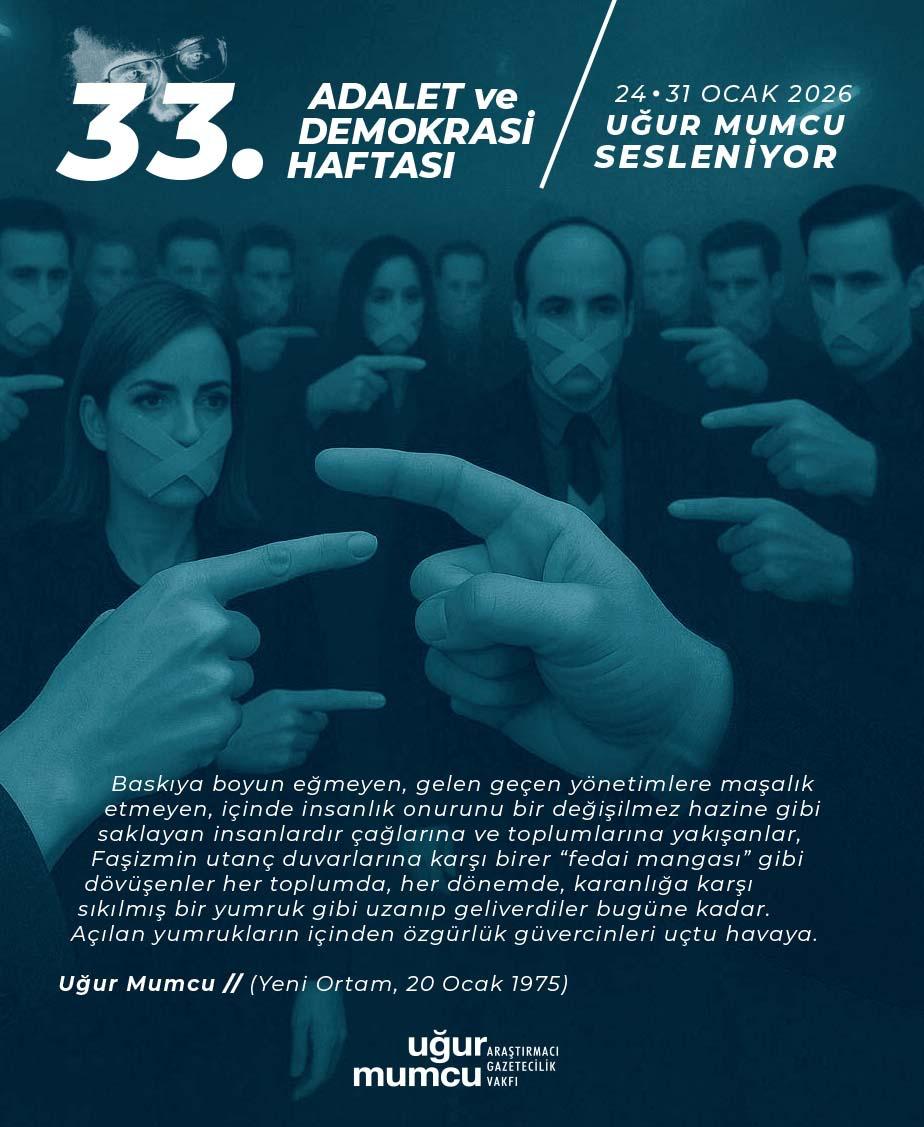 33. ADALET VE DEMOKRASİ HAFTASI ÇANKAYA'DA