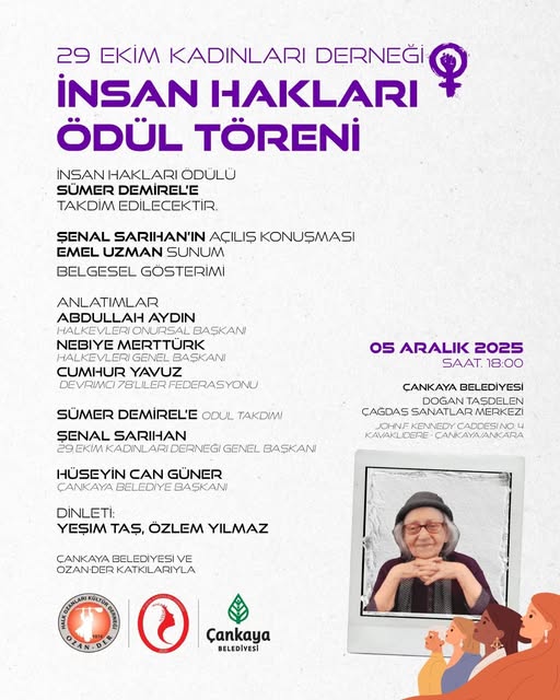 İnsan Hakları Ödülleri 5 Aralık'ta sahiplerini bulacak!