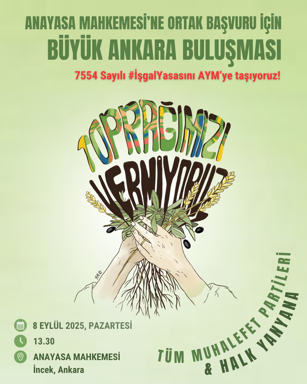 Muhalefet, 'süper izin' yasasına karşı AYM önünde buluşuyor!
