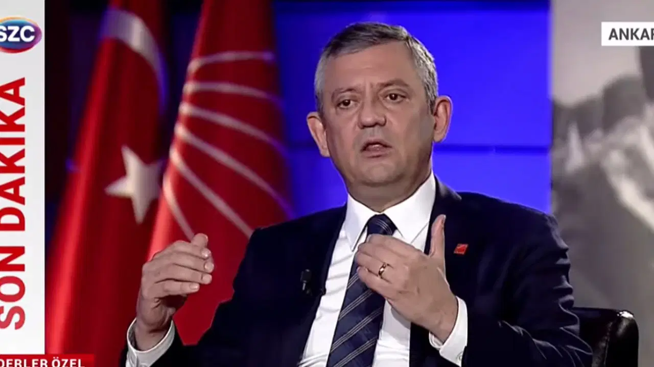 Özgür Özel son anket sonuçlarını canlı yayında açıkladı: CHP'nin oy oranını söyledi!