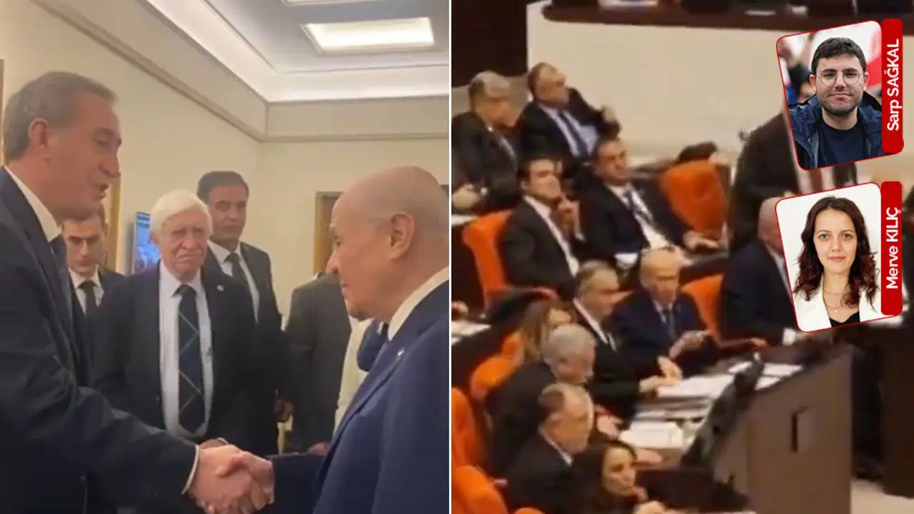 DEM konuştu, Bahçeli alkışladı: 'Cumhuriyet ilan edilmiş ama eksik bırakılmıştır'