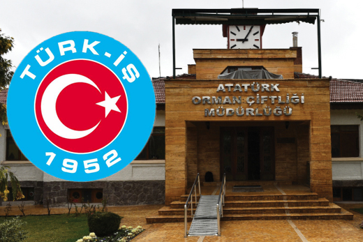 AOÇ ARAZİSİNE BİR TECAVÜZDE TÜRK-İŞ'TEN...