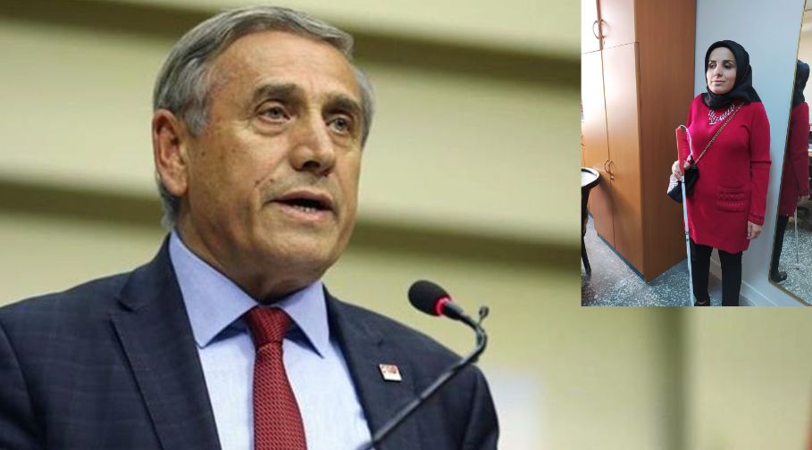 CHP'li Kaya: Görme engelli memura mobbing yapılıyor!