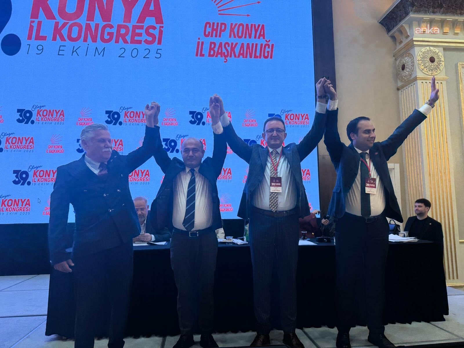 CHP Konya İl Başkanlığı'na Nejat Türktaş seçildi