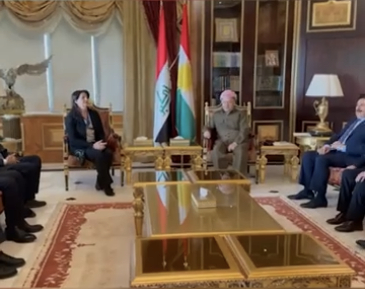 İMRALI HEYETİ, BARZANİ İLE GÖRÜŞTÜ: ‘ÖNER VE DÜŞÜNCELERİ ALINDI’…