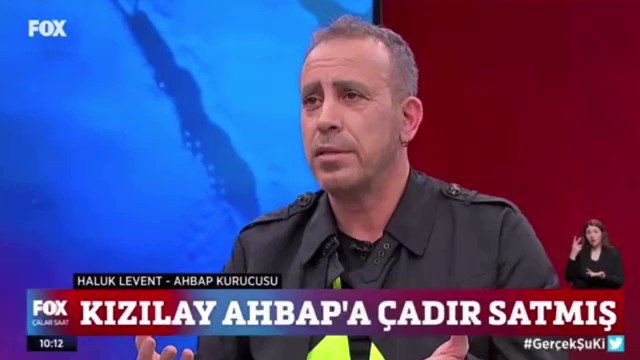 Cumhuriyet ortaya çıkarmıştı... Haluk Levent 'çadır skandalı' tartışmalarına FOX TV'de yanıt verdi: Kızılay AHBAP'a gıda da satmış!