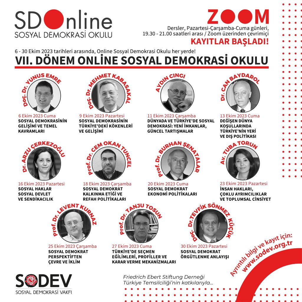 Sosyal Demokrasi Okulu VII. Dönem Kayıtları Başladı