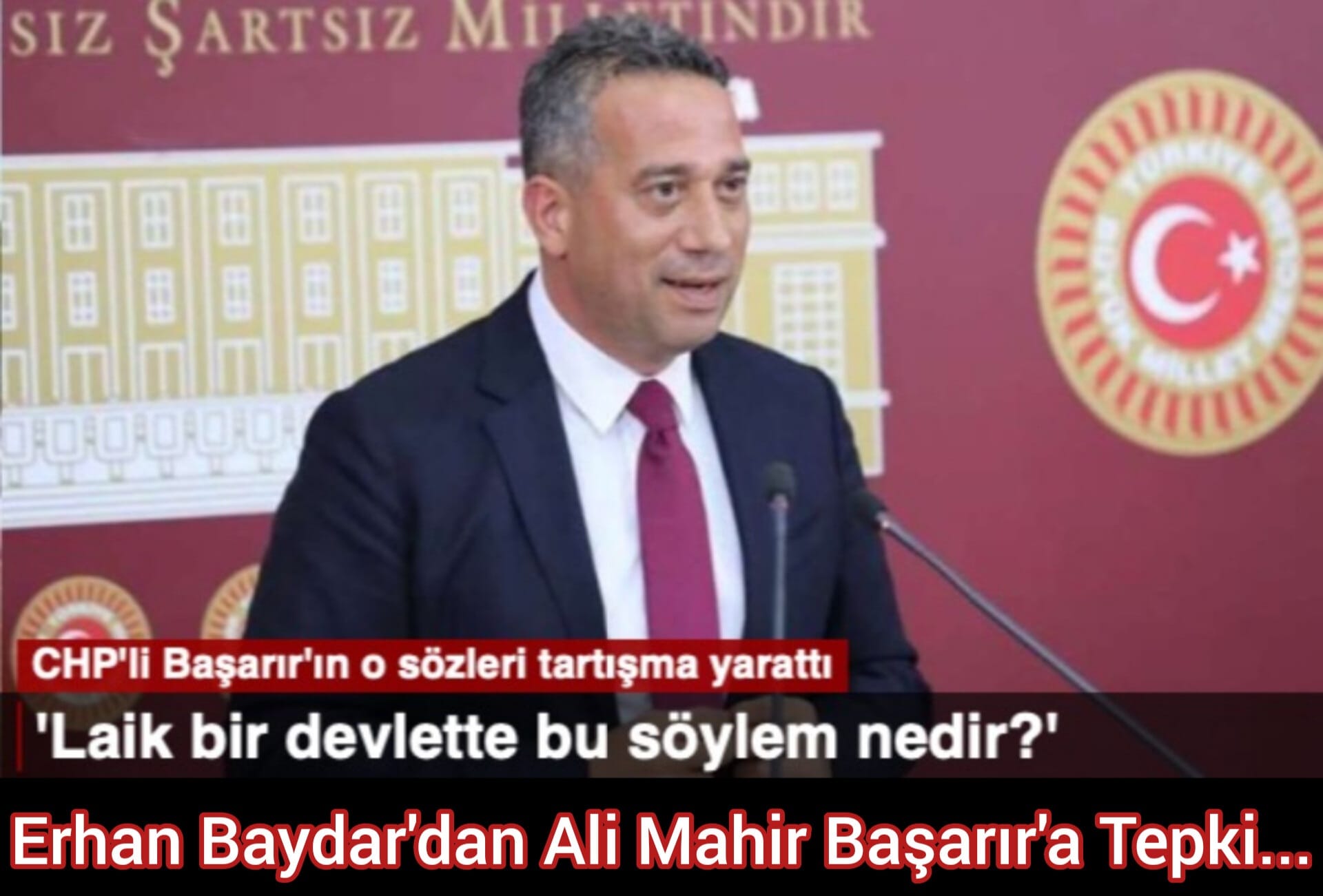Erhan Baydar'dan Ali Mahir Başarır'a Tepki...
