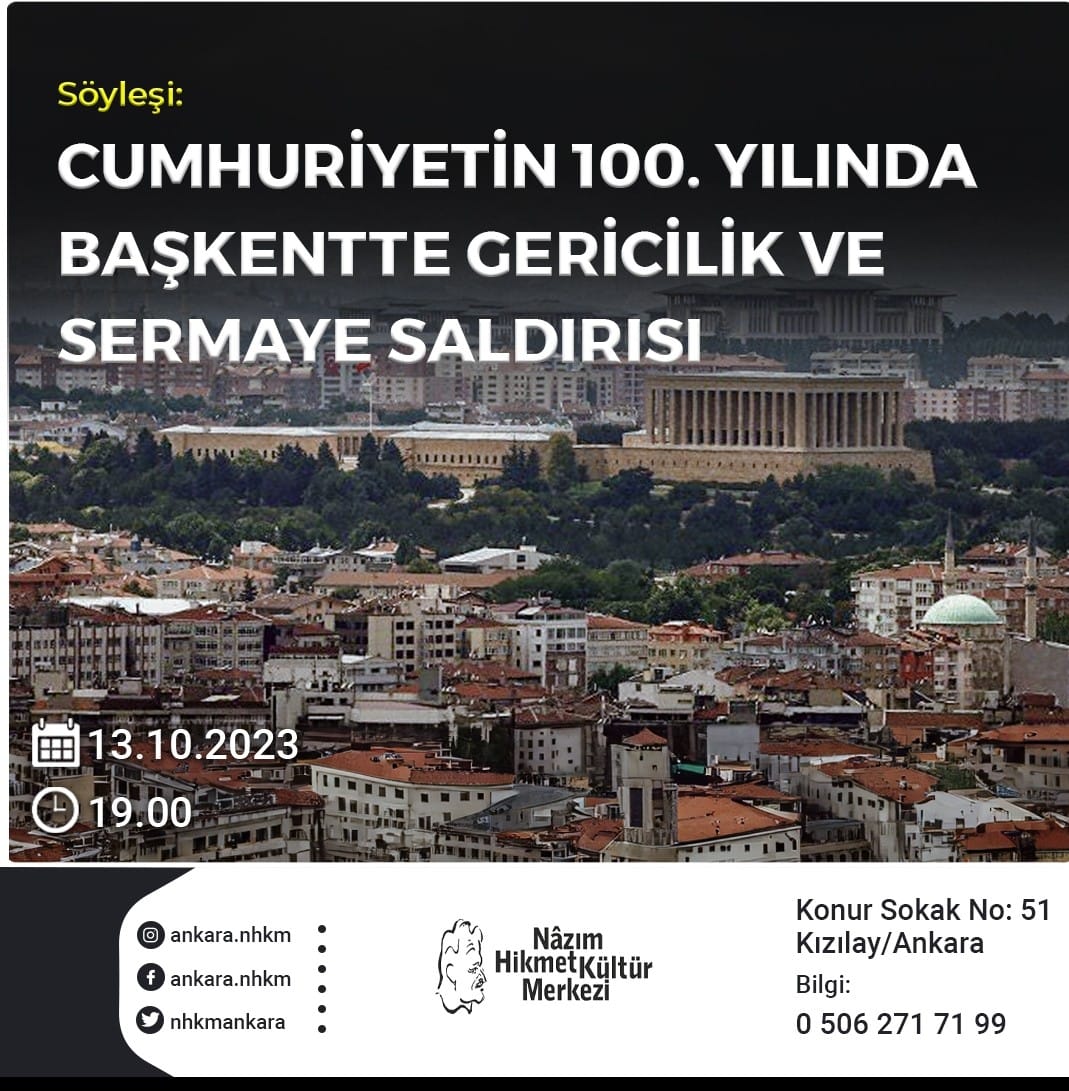 Nazım Hikmet Kültür Merkezi Söyleşisi...