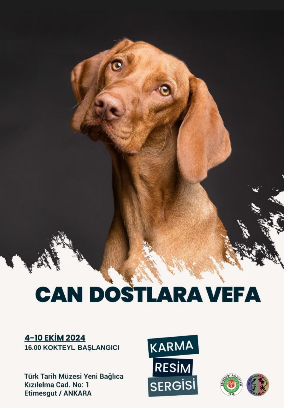 Etimesgut Belediyesinden “Can Dostlara Vefa” Karma Resim Sergisi