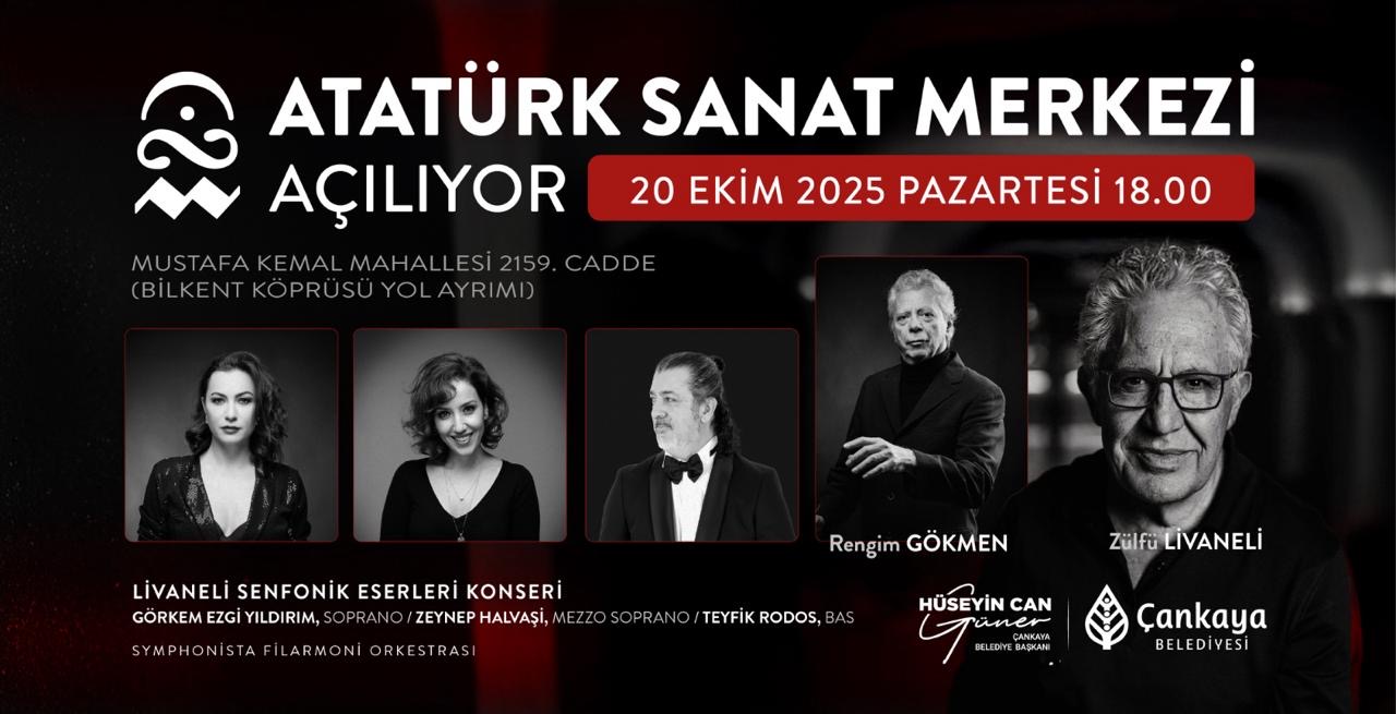 ATATÜRK SANAT MERKEZİ AÇILIYOR!