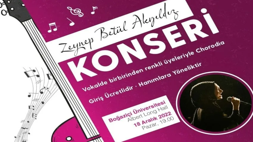 Boğaziçi Üniversitesi'ndeki 'hanımlara özel' konsere tepki: Hamam mı bu?