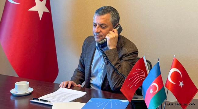 CHP LİDERİ ÖZEL, AZERBAYCAN CUMHURBAŞKANI İLHAM ALİYEV İLE GÖRÜŞTÜ...