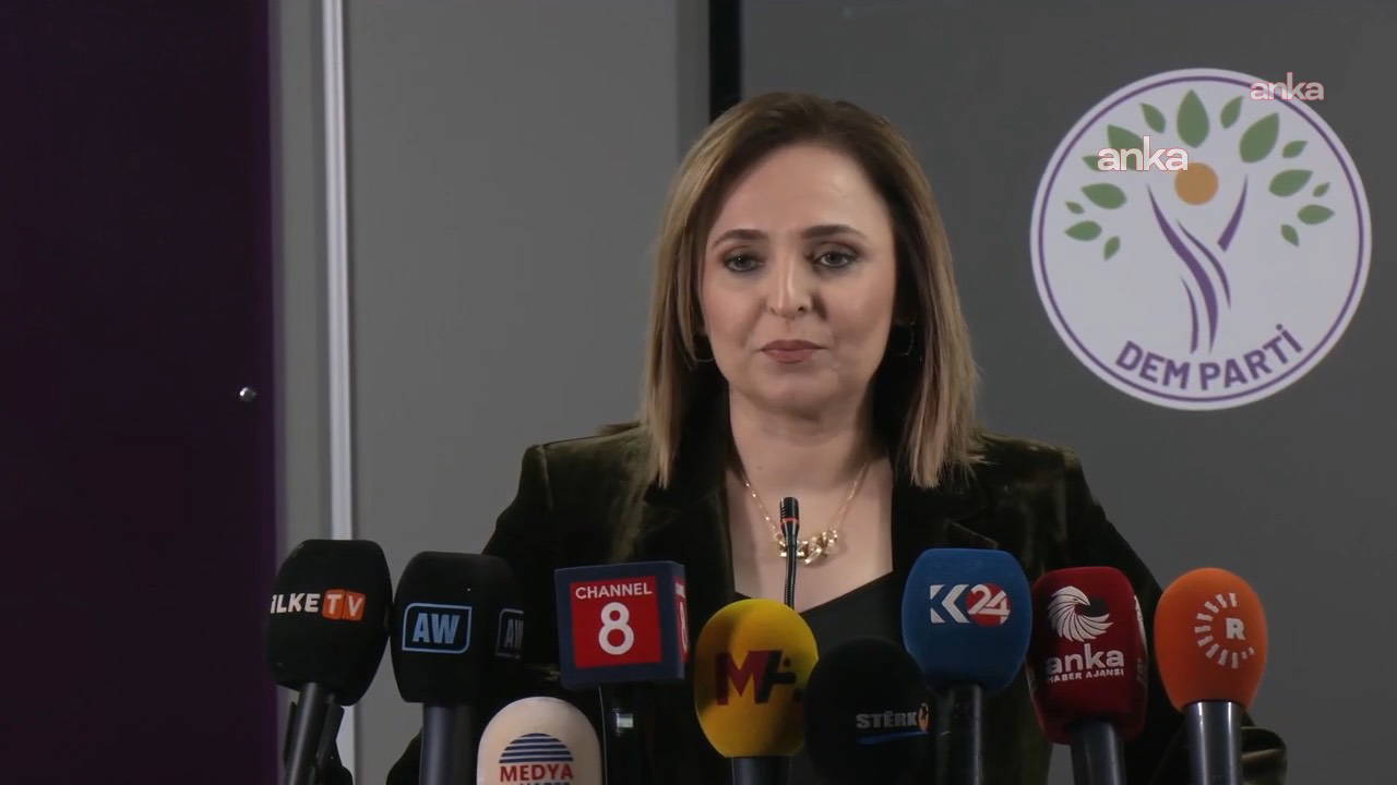 DEM Parti’den ‘süreç’le ilgili bilgilendirme toplantısı... Ayşegül Doğan: ‘Yasanın kapsamı konusunda yeni istişarelerde bulunduk’