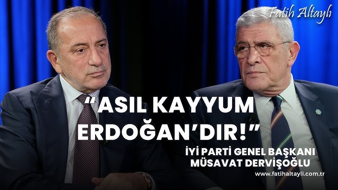 MÜSAVAT DERVİŞOĞLU: ASIL KAYYUM ERDOĞAN!