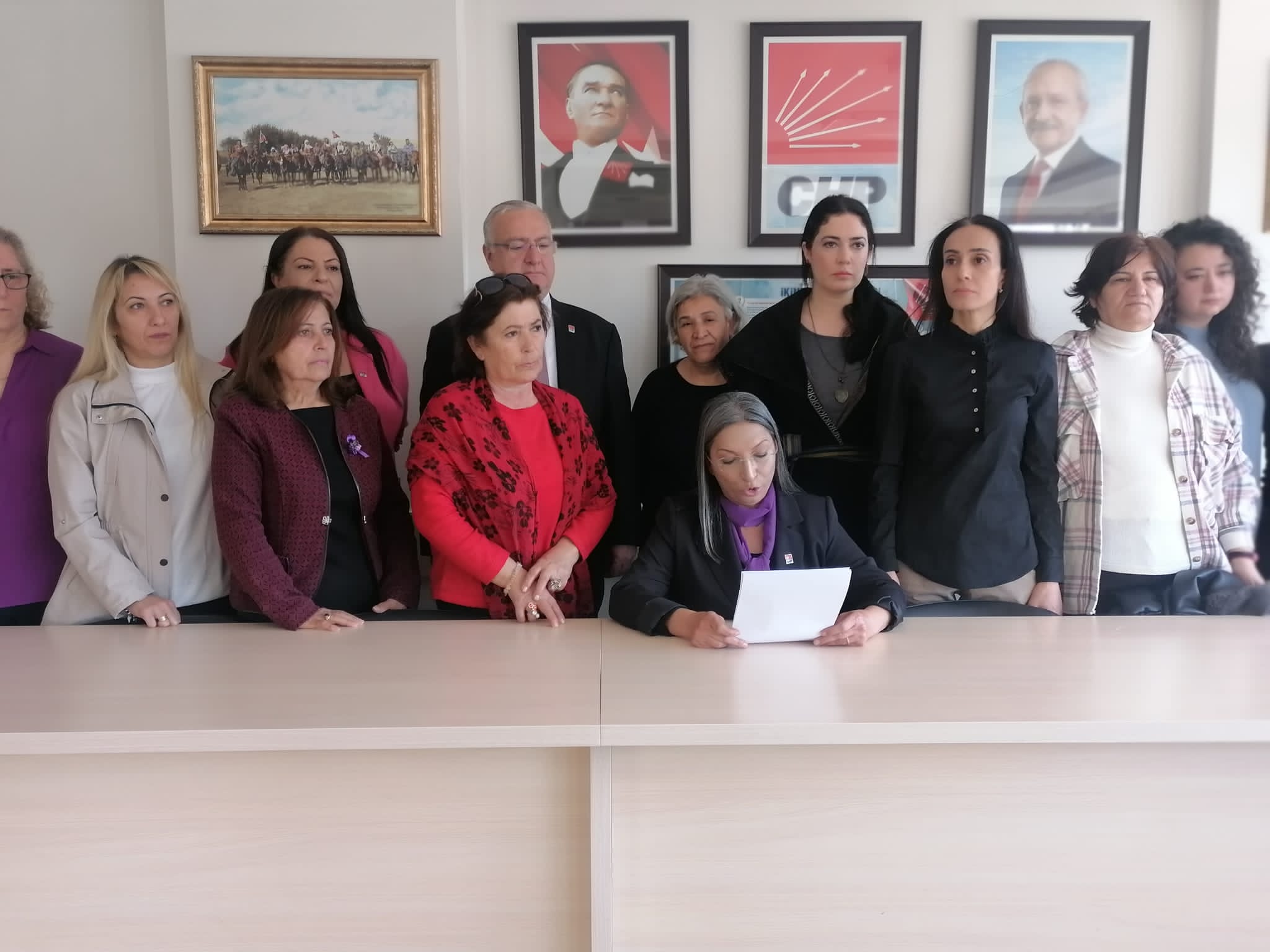 CUMHURİYET HALK PARTİSİ KADIN KOLLARI GENEL BAŞKANI AYLİN NAZLIAKA’NIN 8 MART DÜNYA EMEKÇİ KADINLAR GÜNÜ’NE İLİŞKİN BASIN AÇIKLAMASI