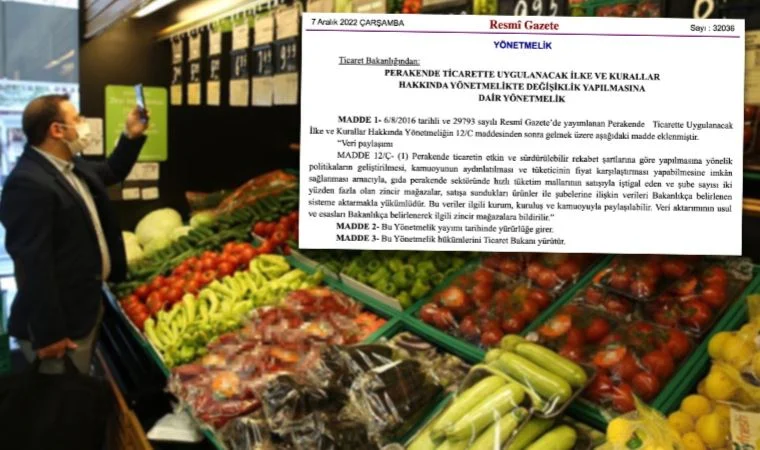 Zincir marketler hakkında yeni düzenleme