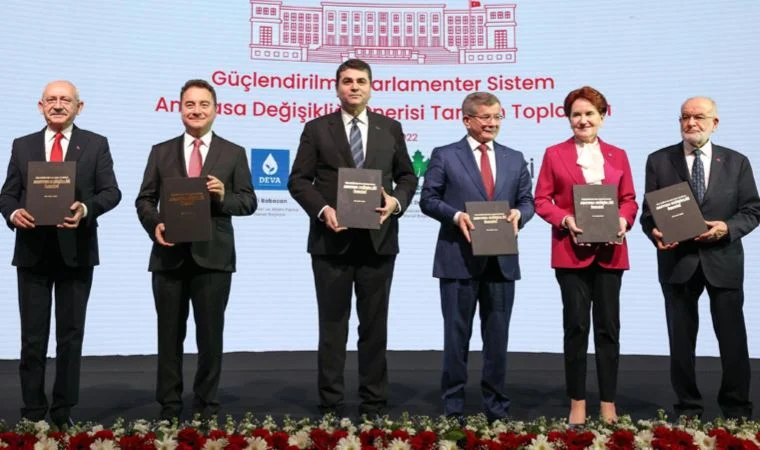 Altı masadan 156 sayfalık anayasa önerisi... İşte ana hatları