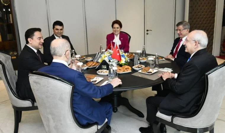Son Dakika... Altılı masadan ortak açıklama: 'Erdoğan'ın adaylığı mümkün değildir'