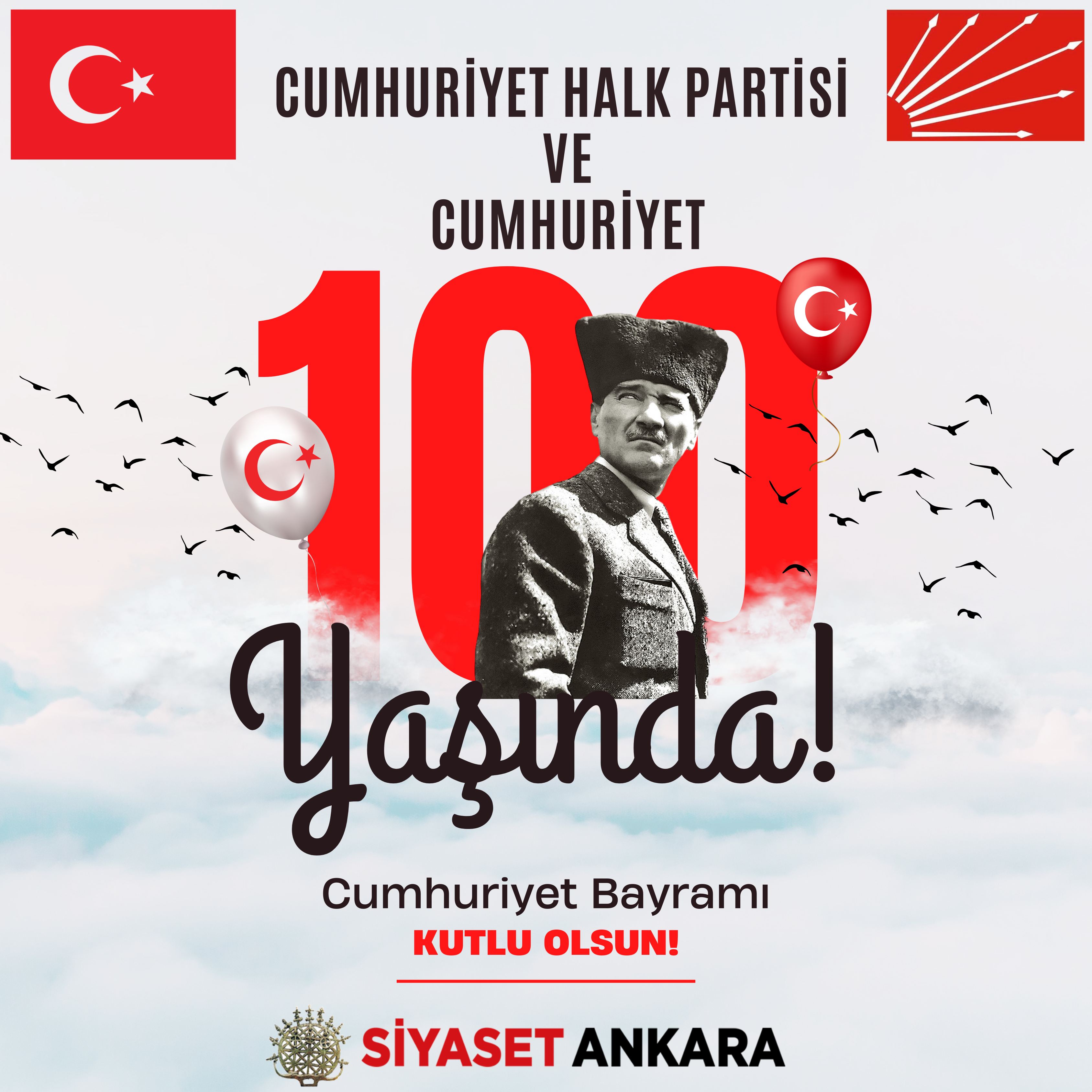 Cumhuriyet Bayramı Kutlu Olsun!