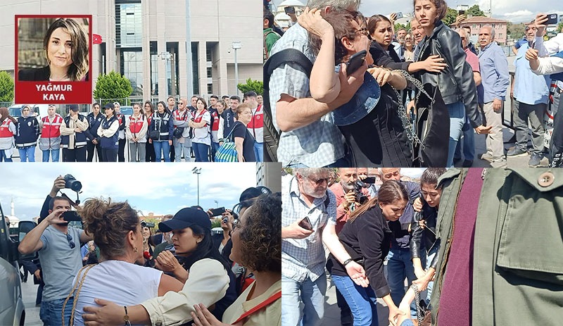 Cumartesi Anneleri davası açıklama öncesi Polis Müdahalesi: TİP Milletvekili Ahmet Şık da orada